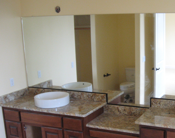 Custom Cut Glass for Mirrors