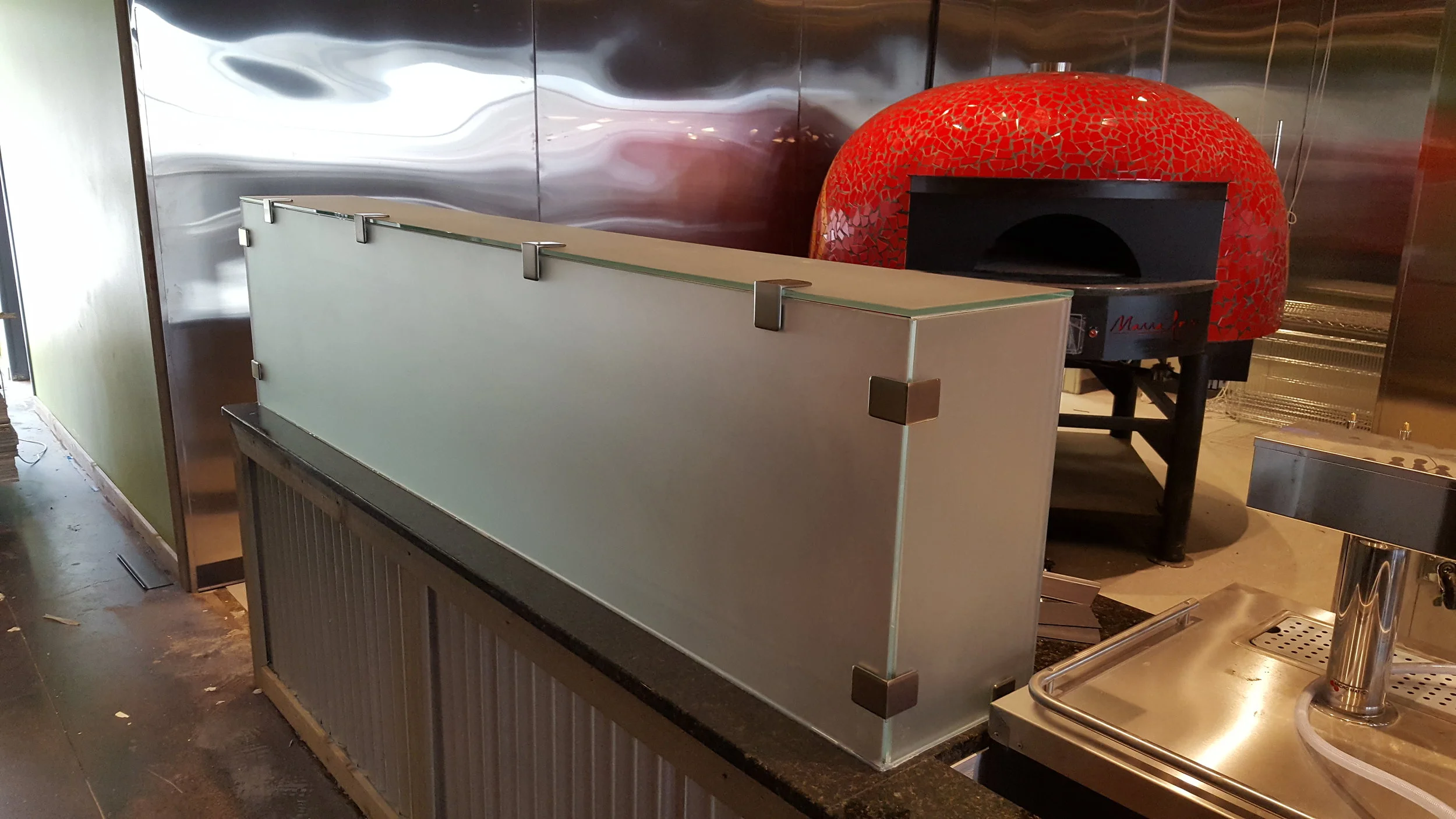 Custom Built Glass Case