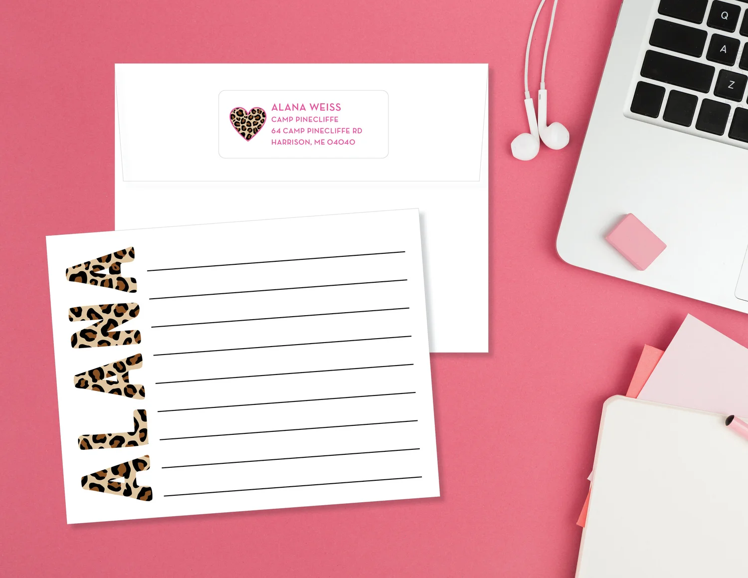 Kids Stationery: Cheetah — a little card company