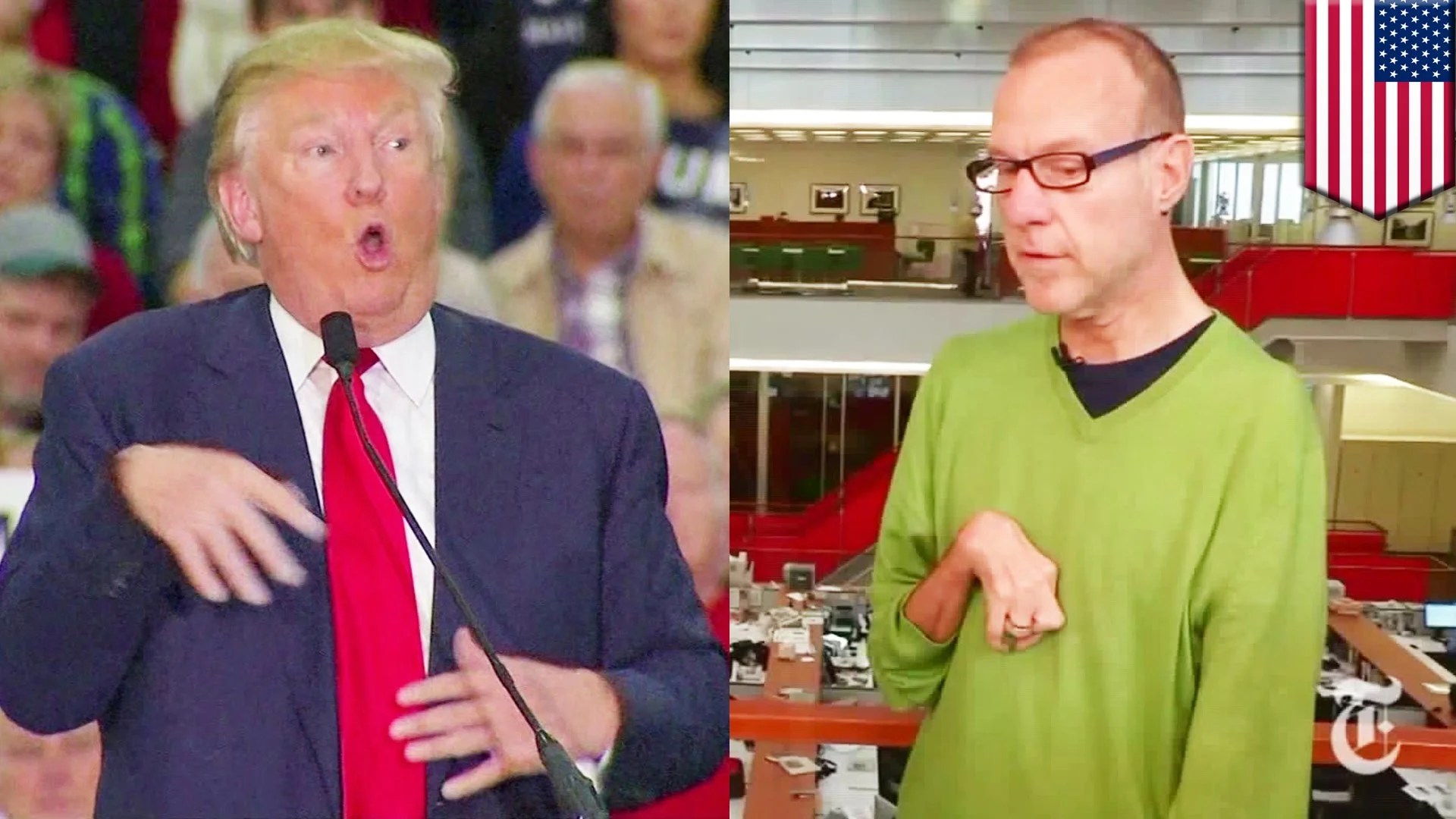 Donald Trump mocks Serge Kovaleski