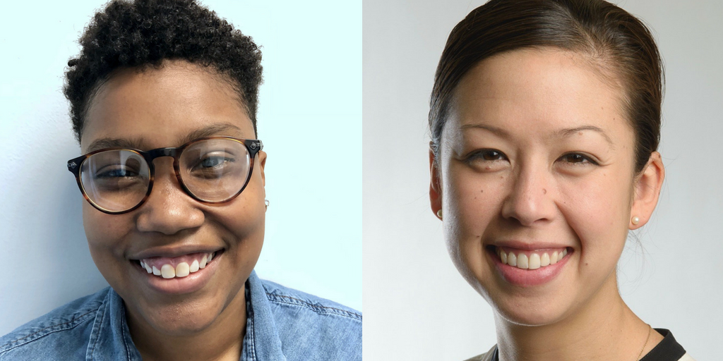 Chanel Cornett, Summer Law Clerk (left) & Lindsay Nako, Director of Litigation & Training