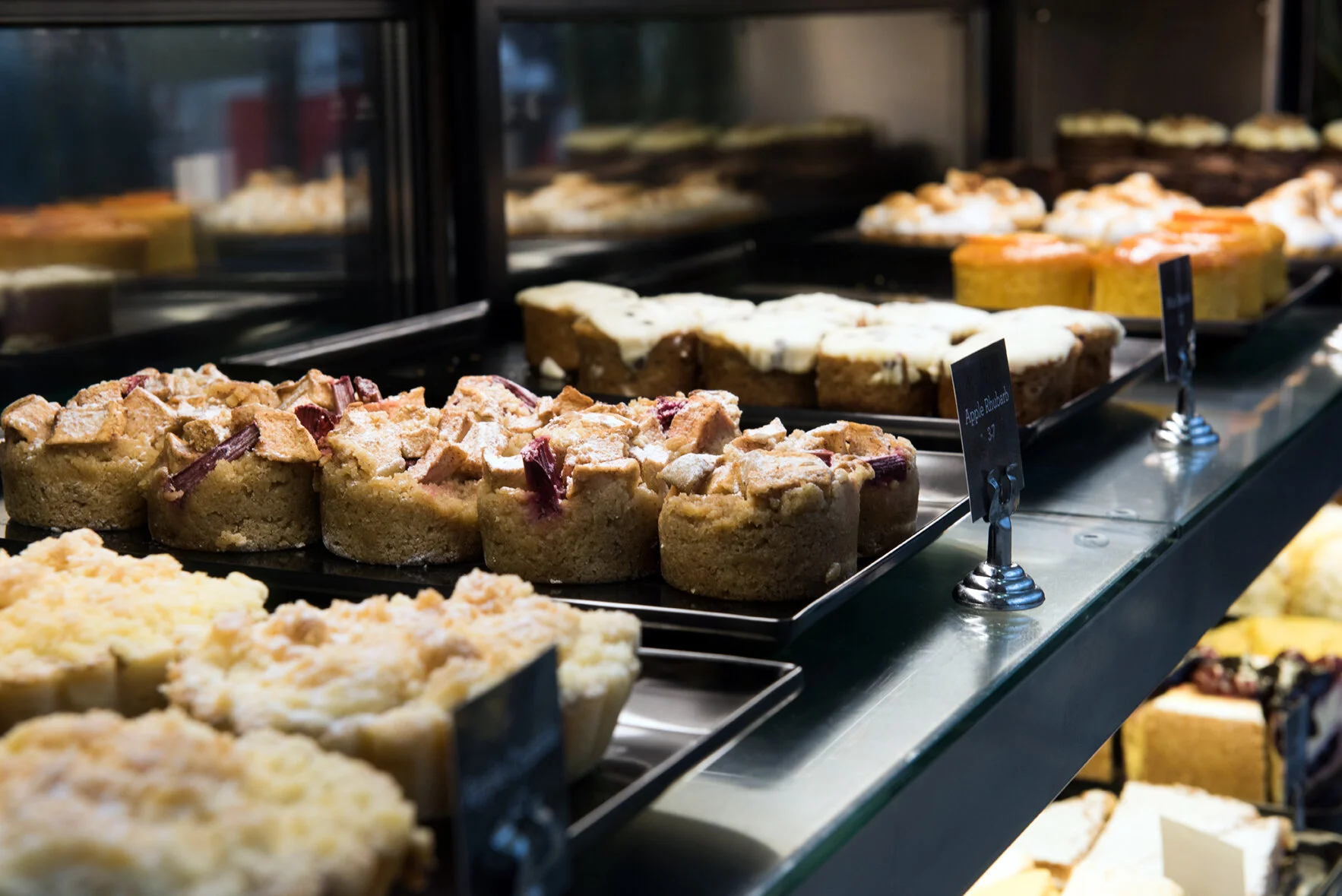 Delicious range of cakes and treats at the Loft Cafe Sydney. (Copy)