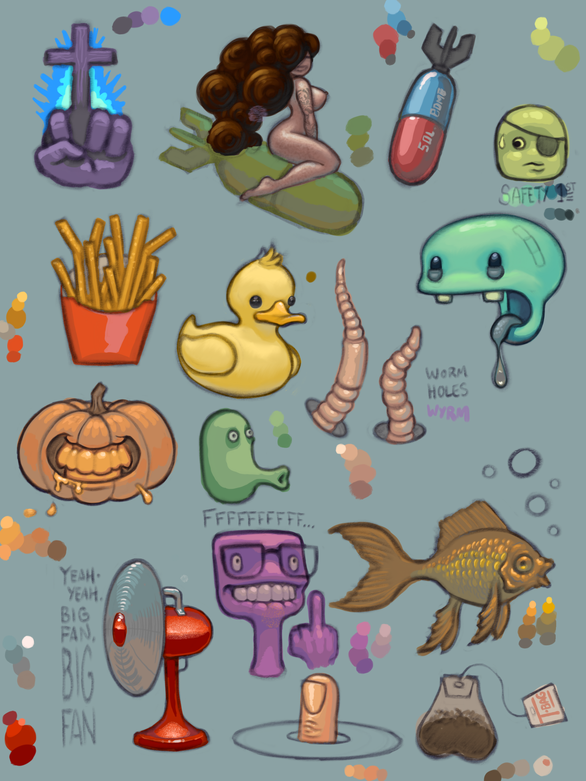 Sticker Sheet Ideas