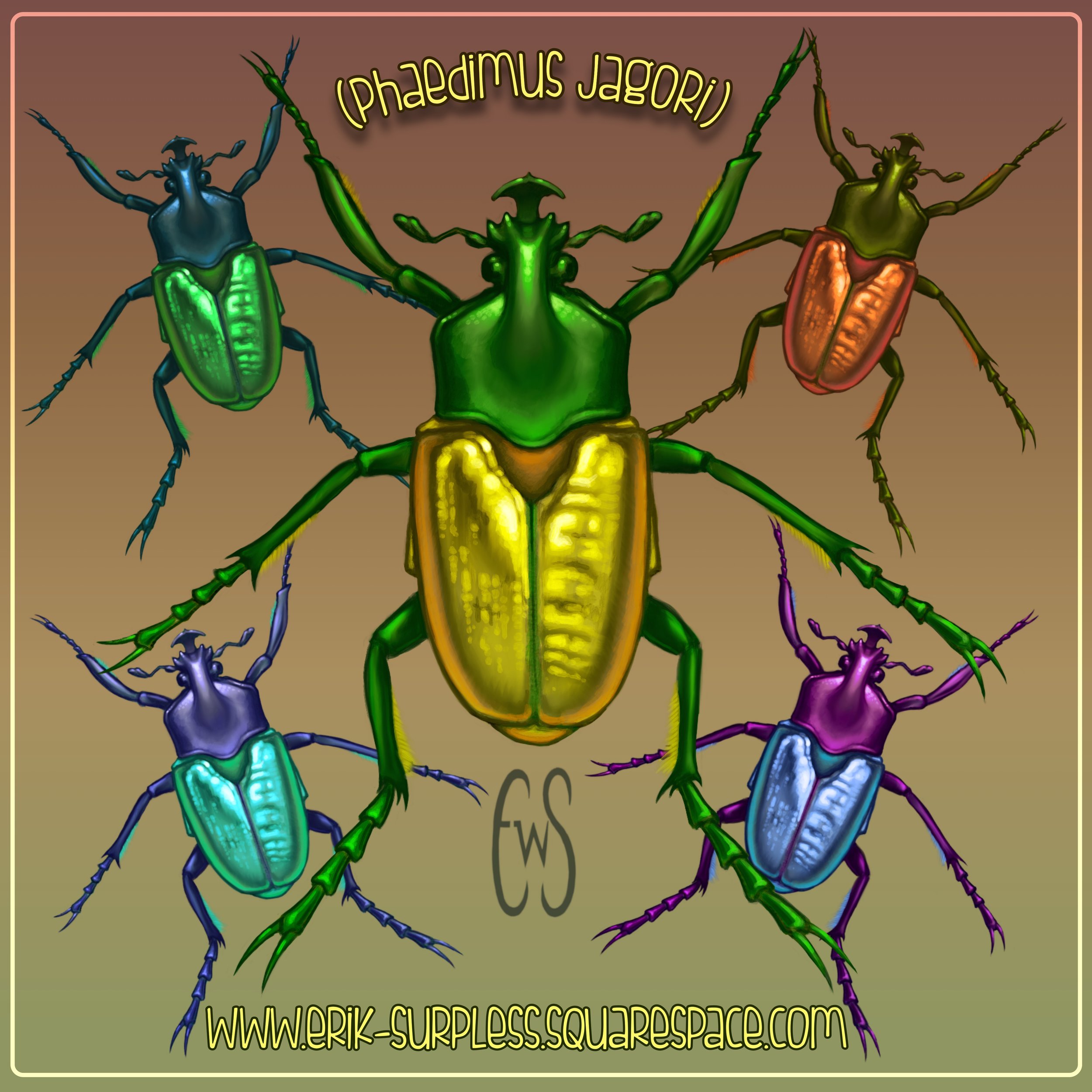 Metallic Beetle