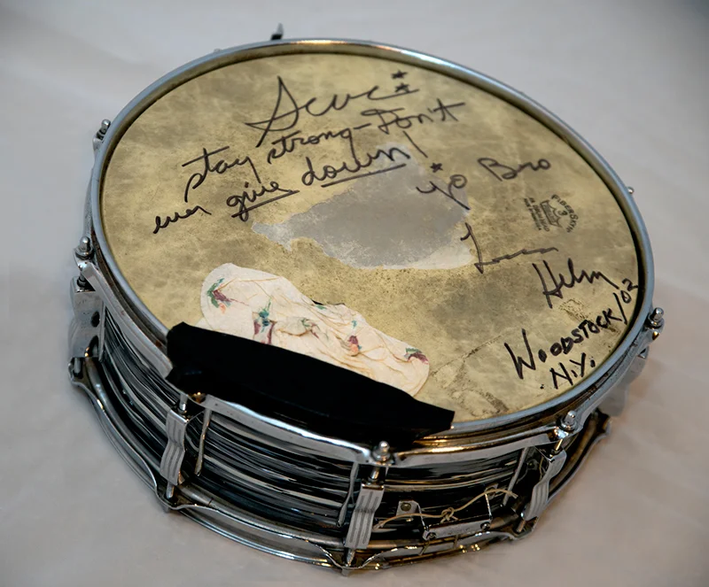 The Levon Helm Snare Drum