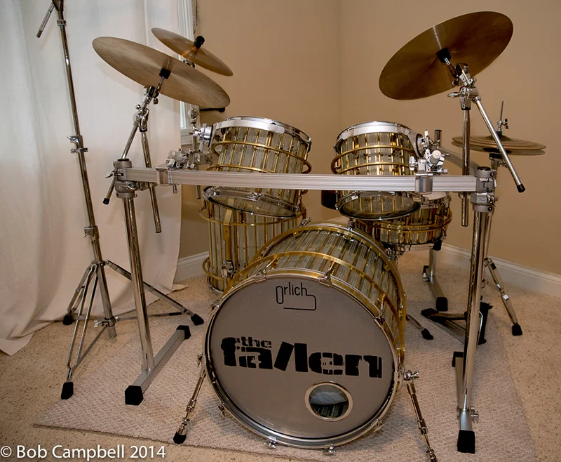 Orlich 9/11 Memorial Glass Drum Kit