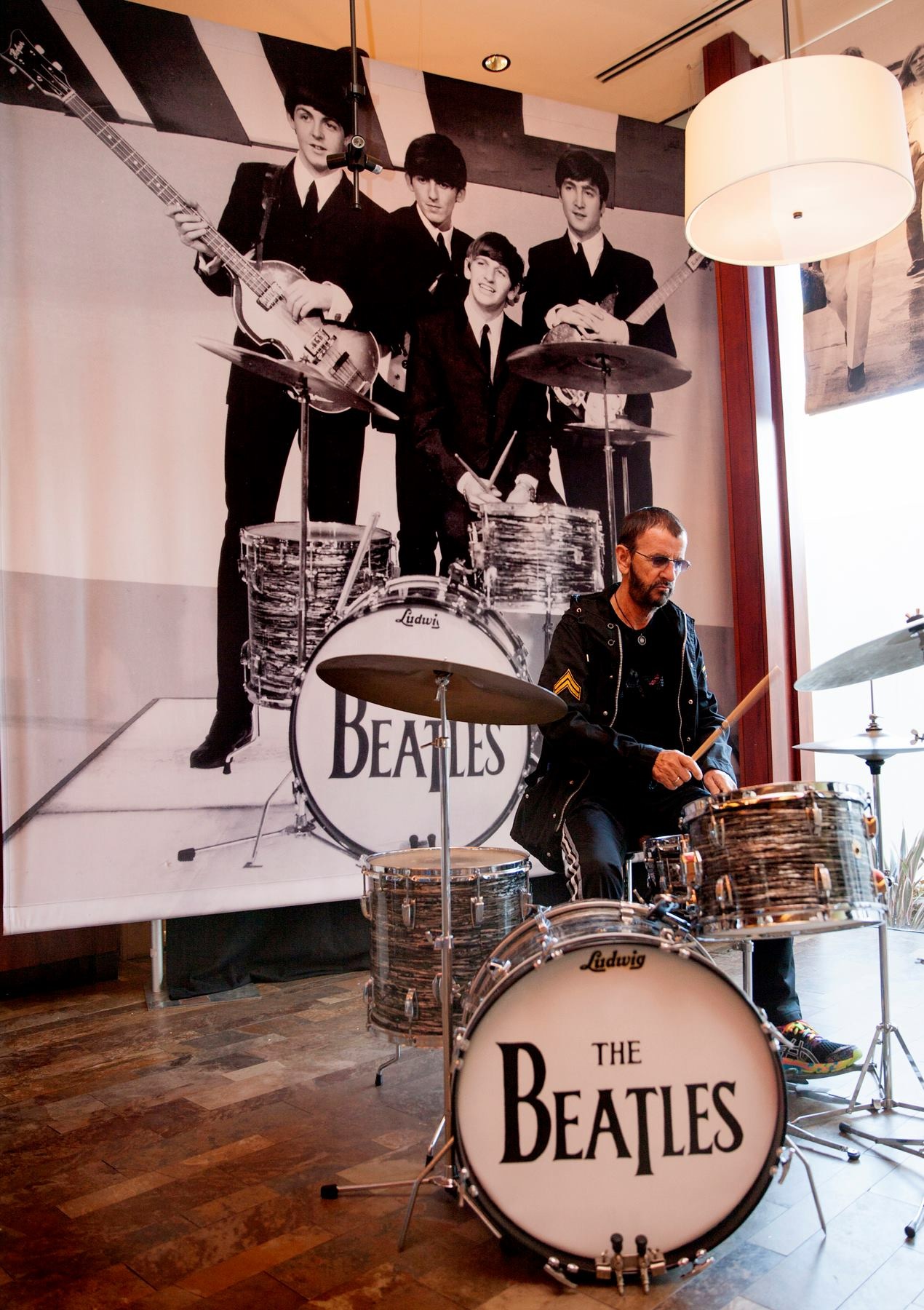 A first hand account of Ringo's auction of drums and personal items