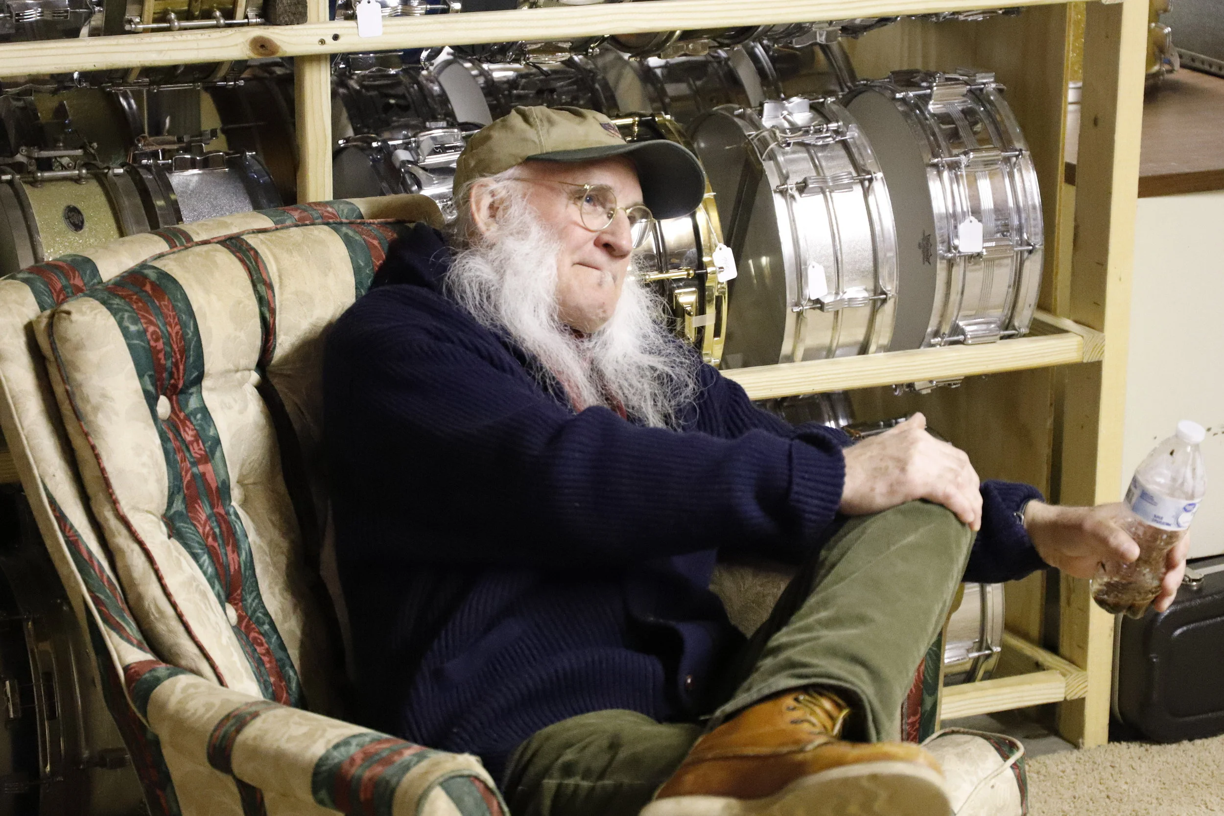 Brush with greatness an afternoon with drummer Fred Young of the