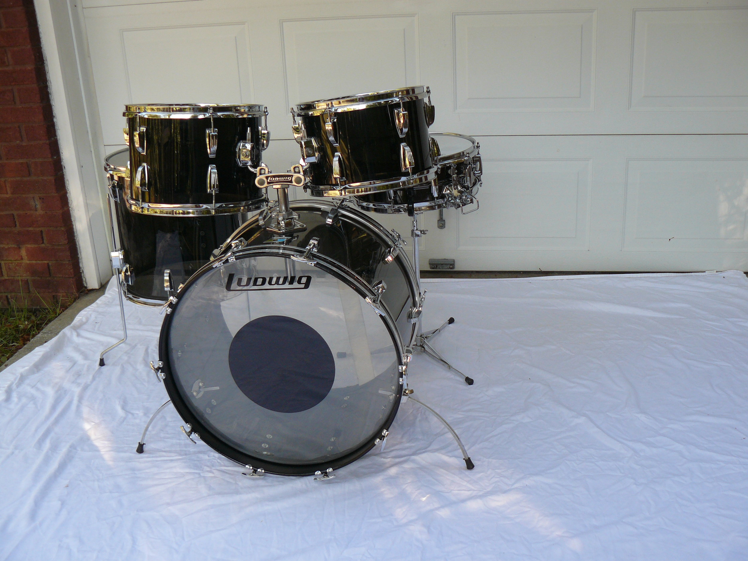 70's ludwig vistalite drums