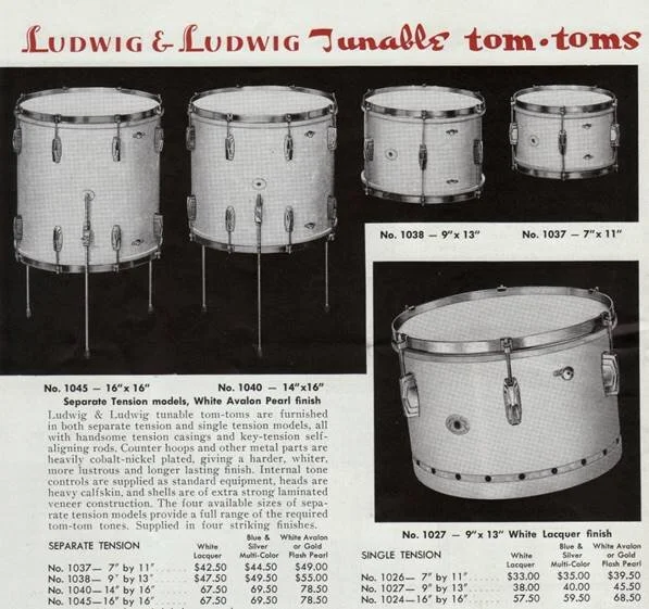 Guide to Vintage Drum Identification Ludwig Lugs 1923 1965 — Not So