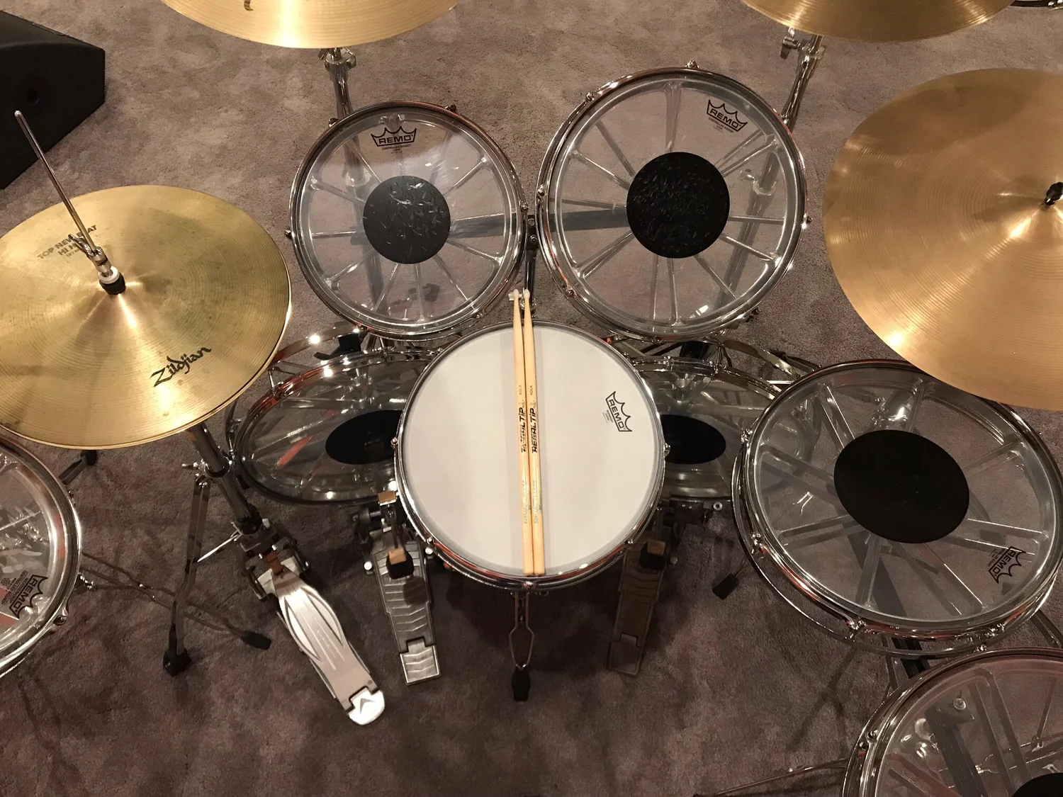 Vintage Chrome Roto Tom Set: A Dream Realized — Not So Modern Drummer