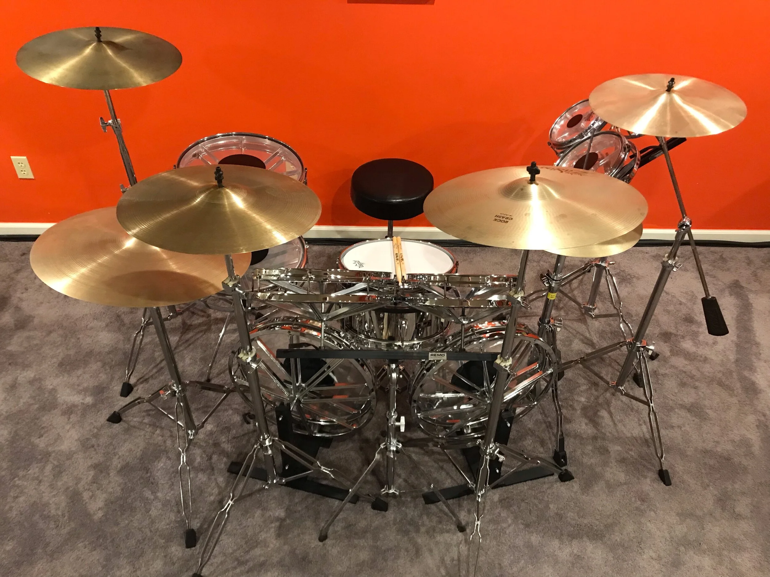 Vintage Chrome Roto Tom Set A Dream Realized — Not So Modern Drummer