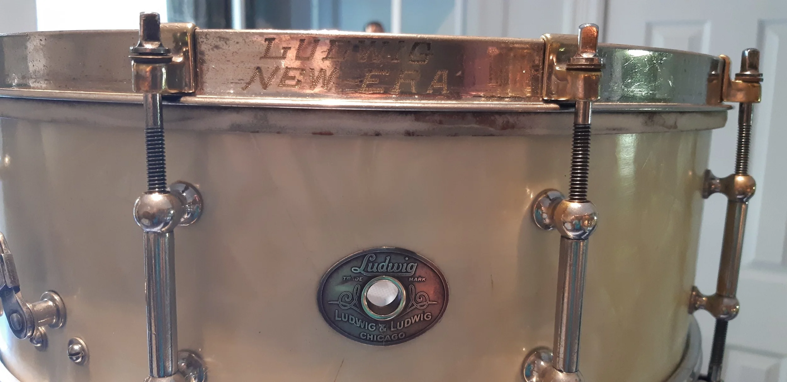 1929 Ludwig &amp; Ludwig New Era snare drum, WMP, 5x14