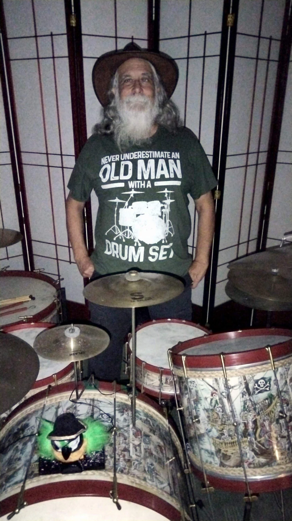  1924 Ludwig &amp; Ludwig "Special Professional Outfit", customized