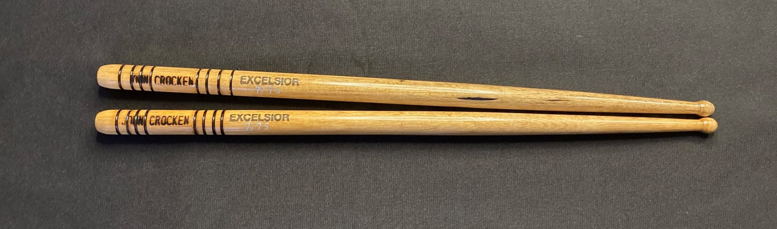 WE HAVE A WINNER! WIN a pair of Crocken Excelsior Drum Sticks - a $70 Value