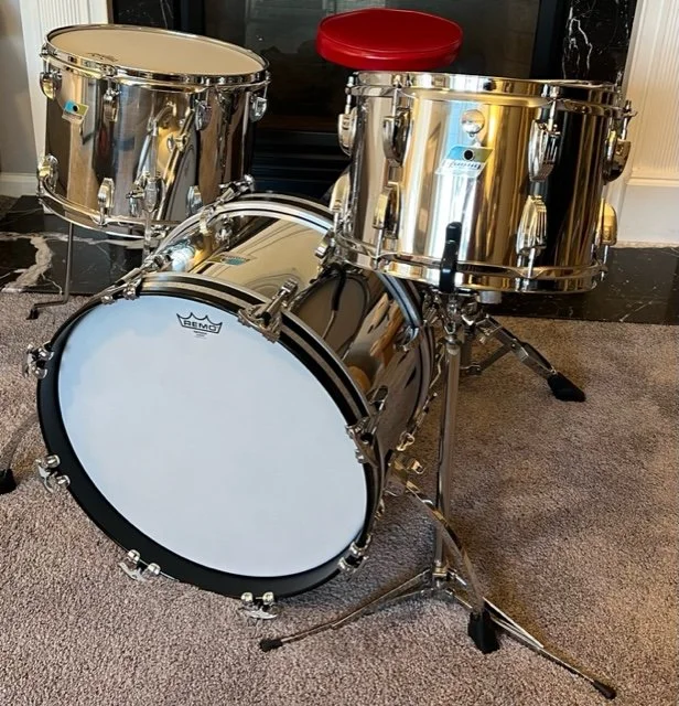 1970s Ludwig Stainless Steel Set Built in 2024!