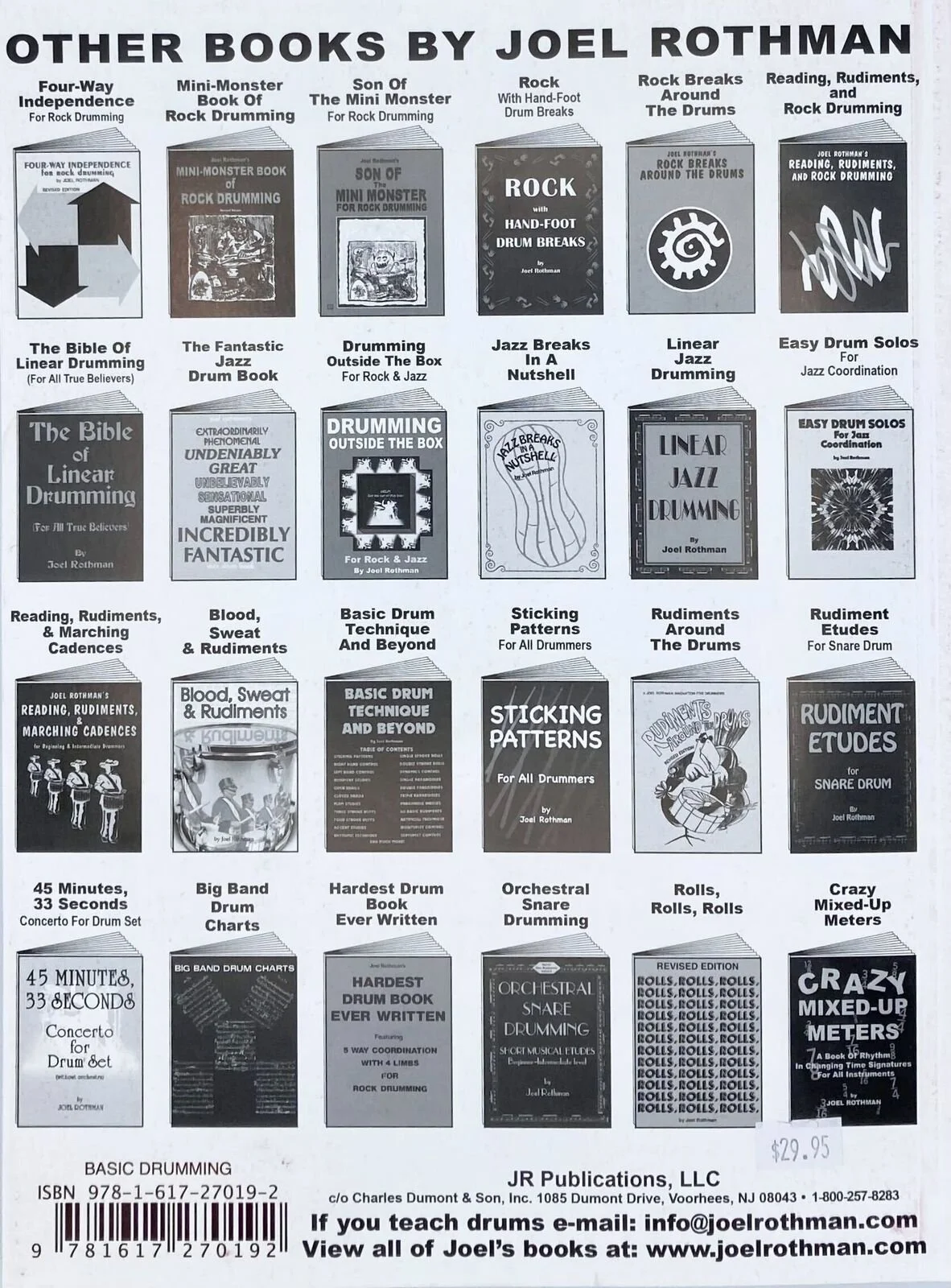 Getting Your Drum Book Published