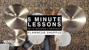 5 Minute Lessons with George Lawrence - #2 Flamacue Shuffle