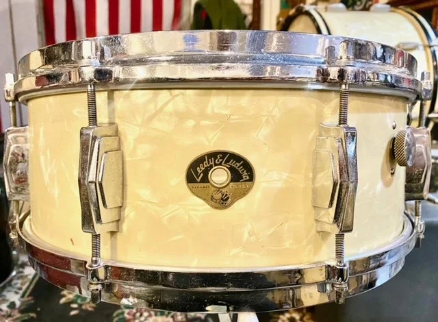A Rare 1950s Leedy &amp; Ludwig Broadcaster Snare Drum