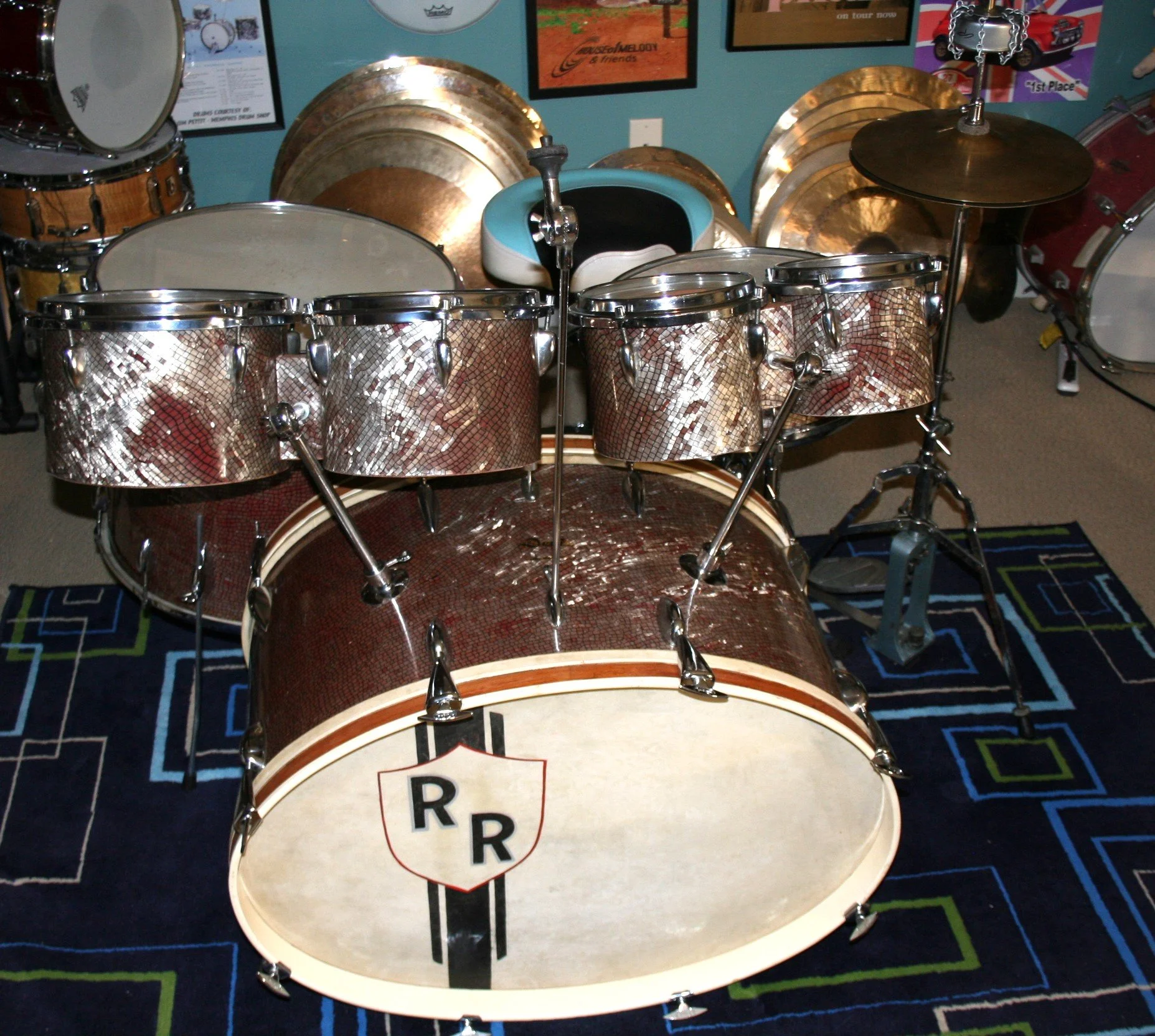 Bizarre? Dixie Drum Set by German Deri Drum Company 