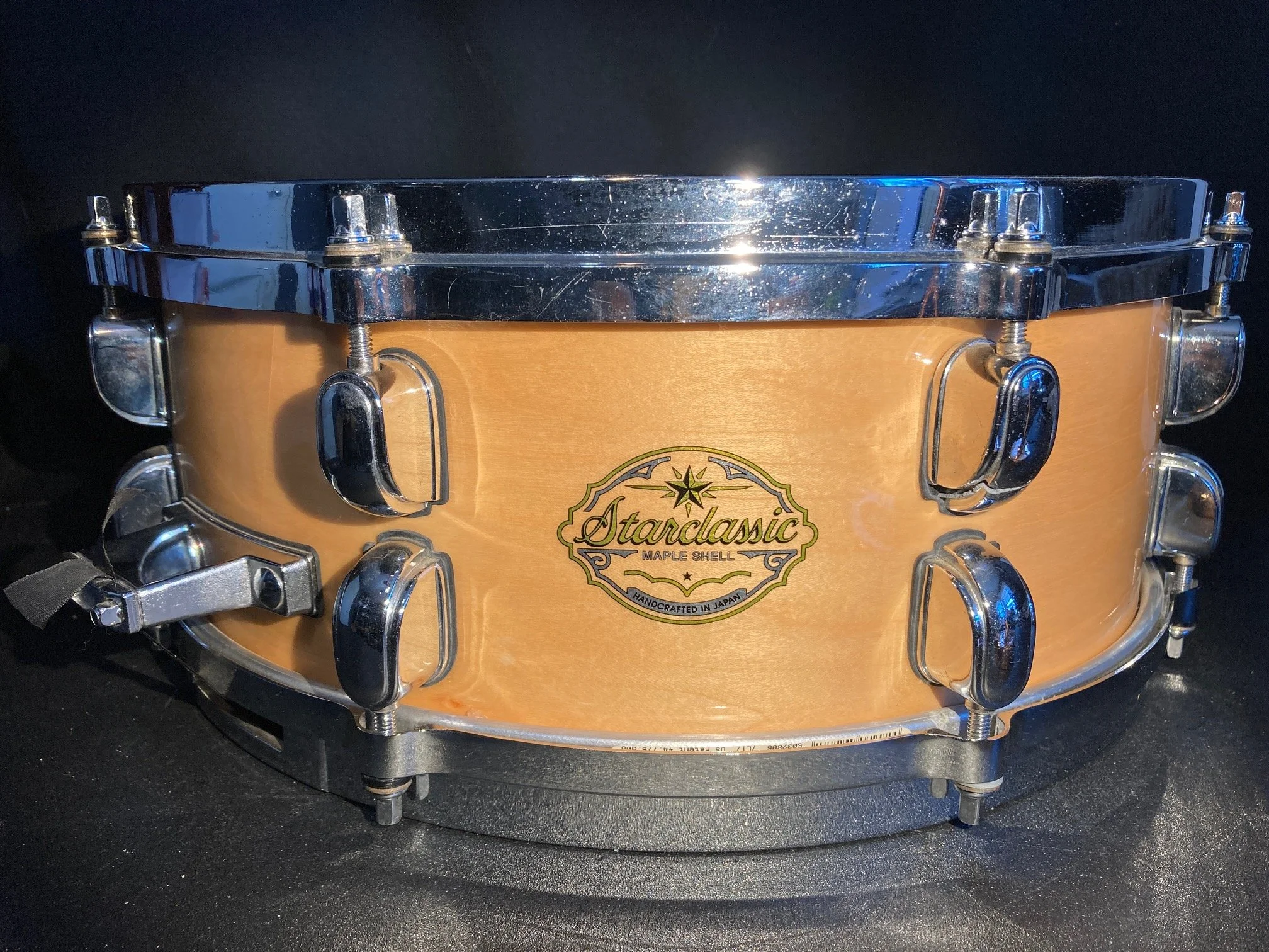For Sale: Tama Starclassic 5.5 x 14 maple snare clear lacquer