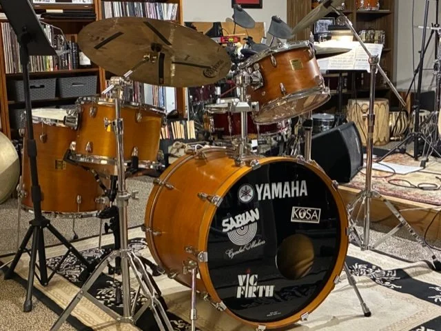 For Sale - Pristine Yamaha Maple Custom Absolute drum set
