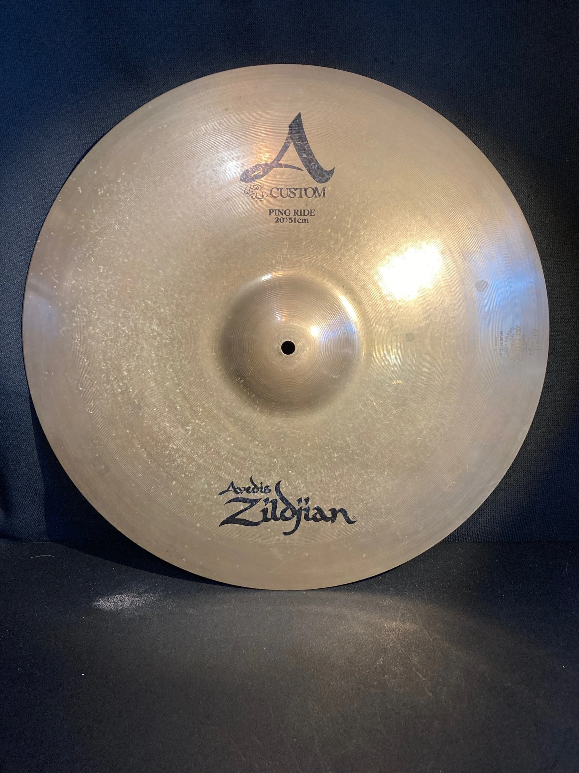 For Sale - Zildjian 20" A Custom Ping Ride Cymbal - $240
