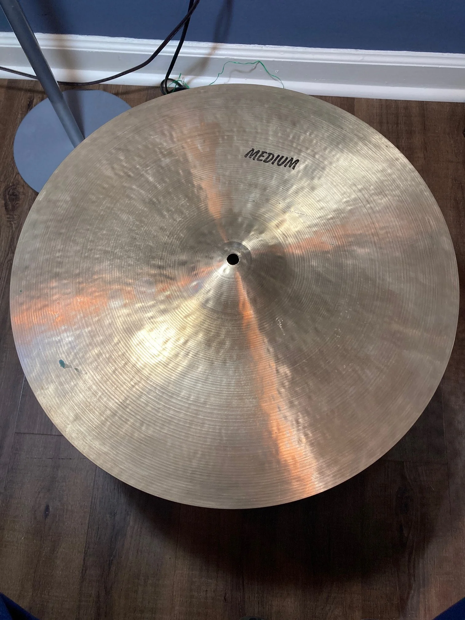 For Sale - Vintage Sabian HH 20" medium crash ride - 2085 gm - $300 obo + shpg