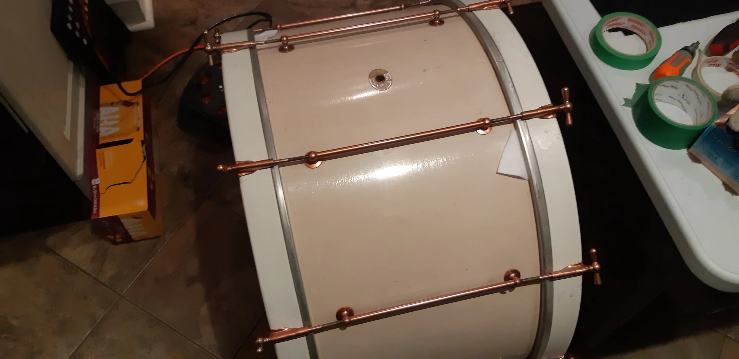 1930’s Ludwig and Ludwig 26x14 Bass Drum Restoration