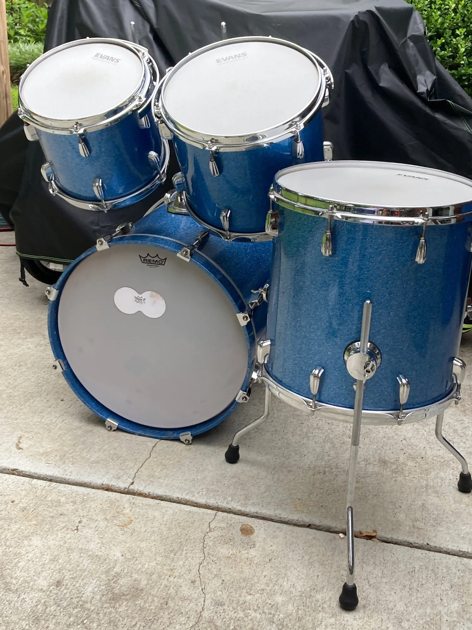 For Sale - Famous Drum Company BeBop-alula custom drum set