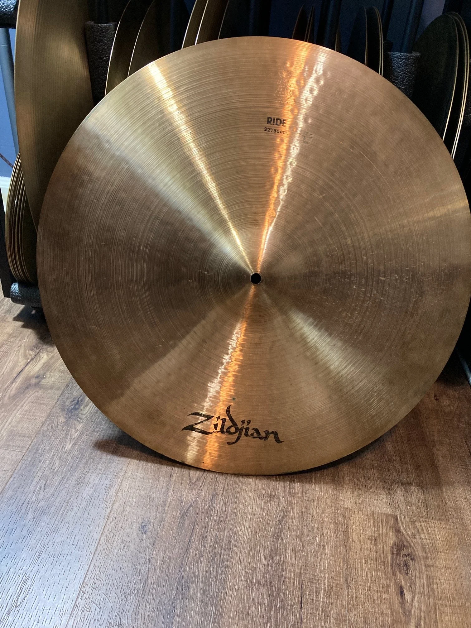 For Sale Vintage Zildjian Lathed Amir II 20" and 22" ride cymbals
