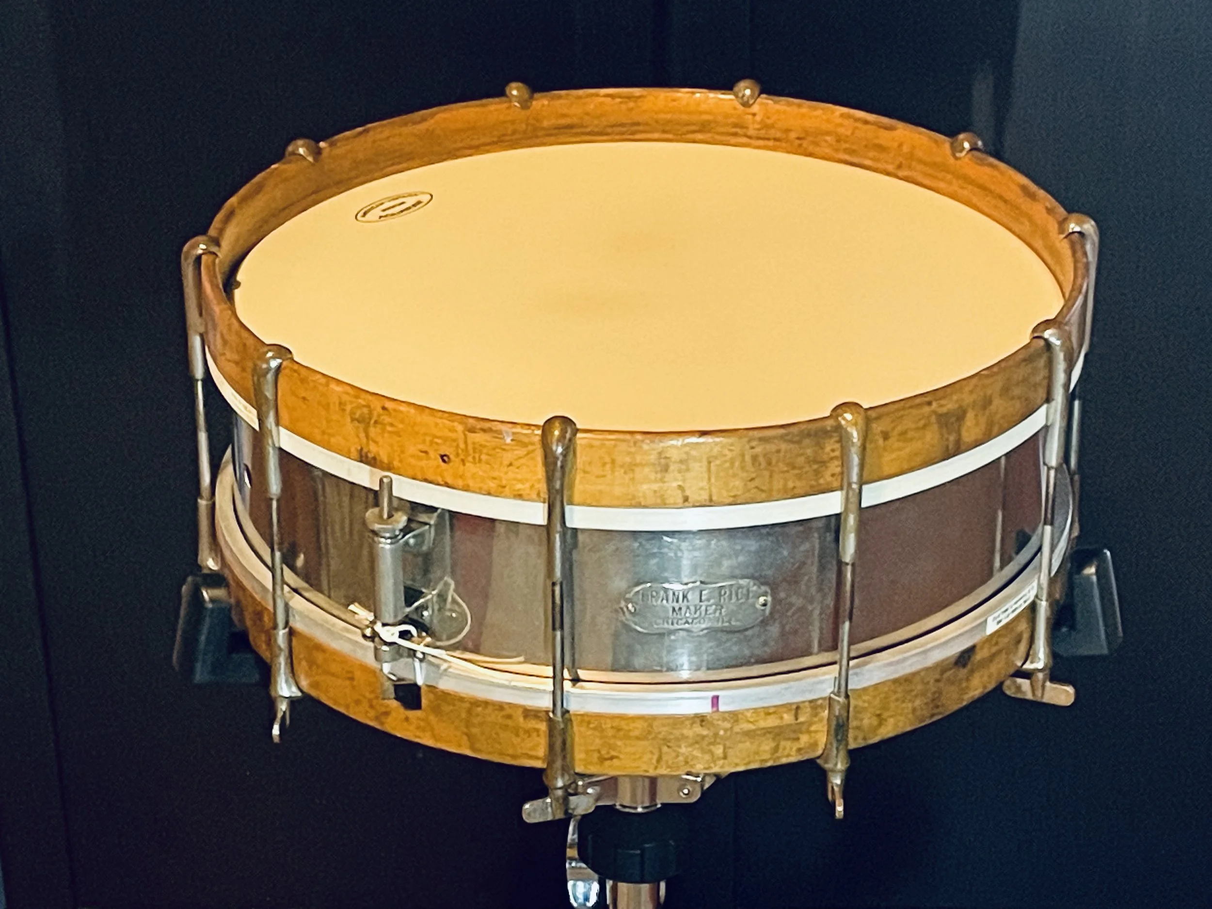 Frank Rice snare drum from James Parson