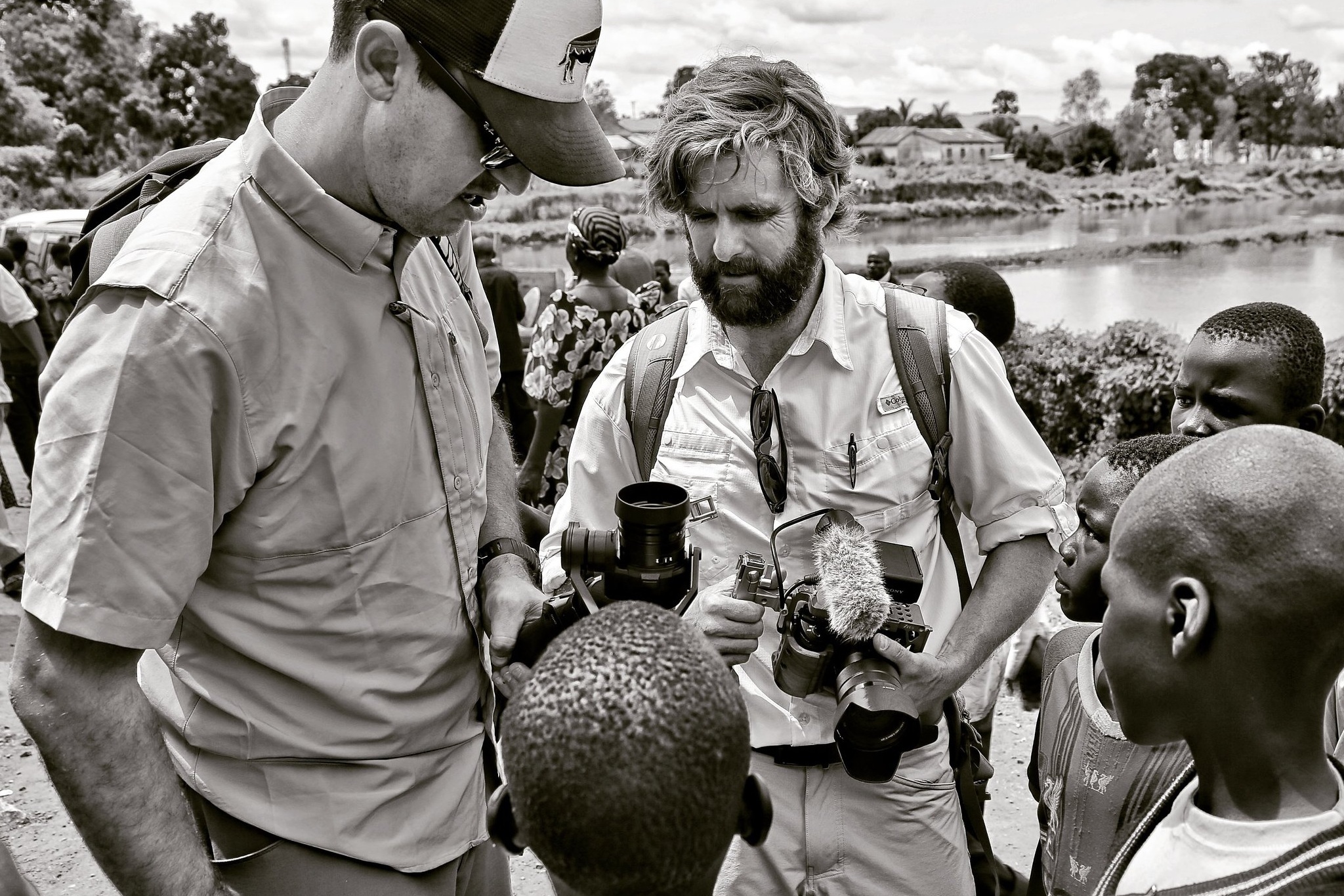  On assignment with Field of Hope in Uganda. 