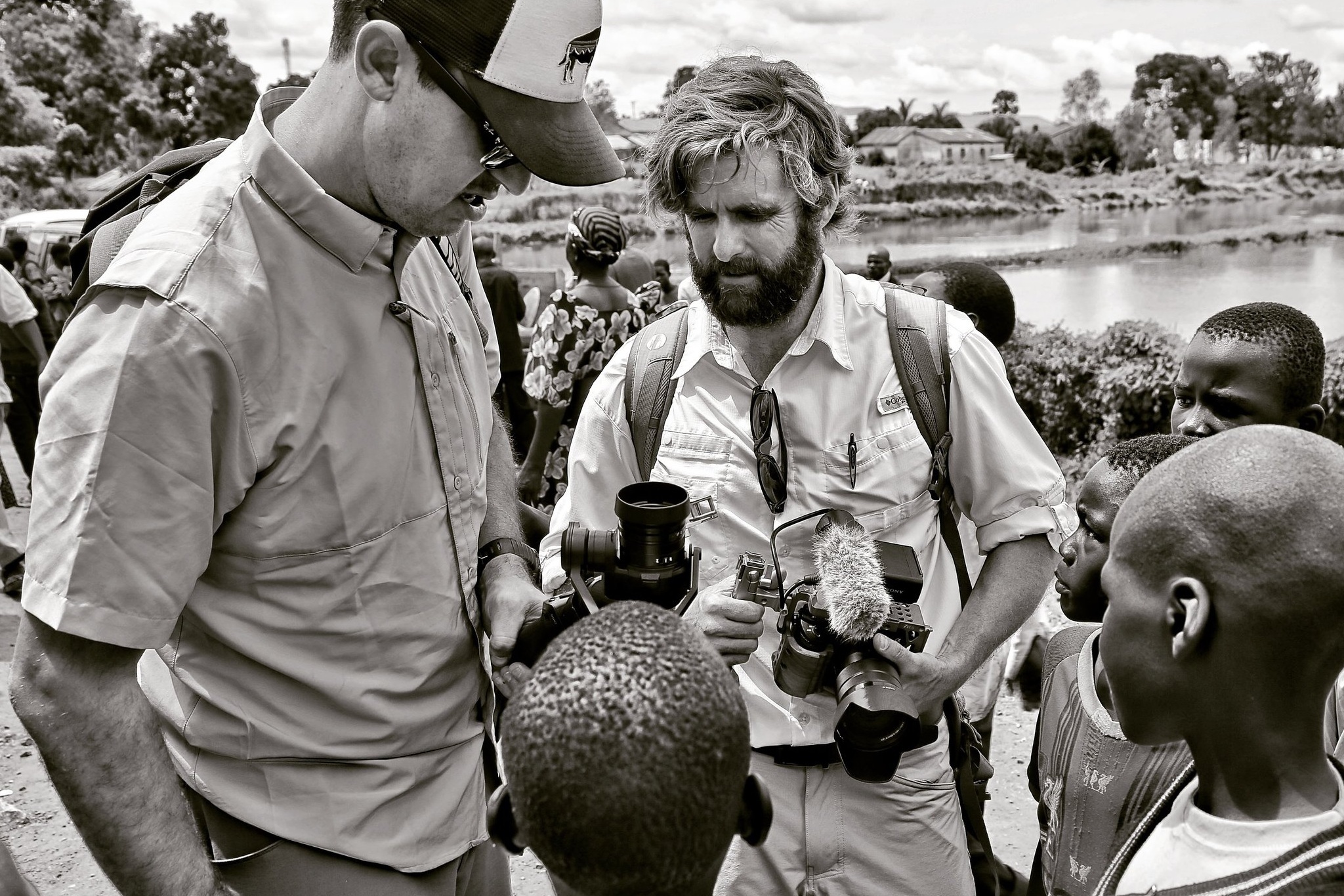 On assignment with Field of Hope in Uganda (2016).