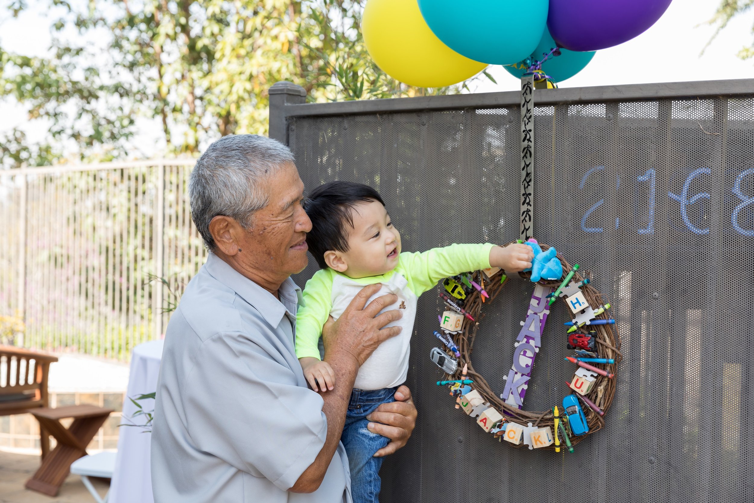 Jack with Ojīchan (Grandpa)