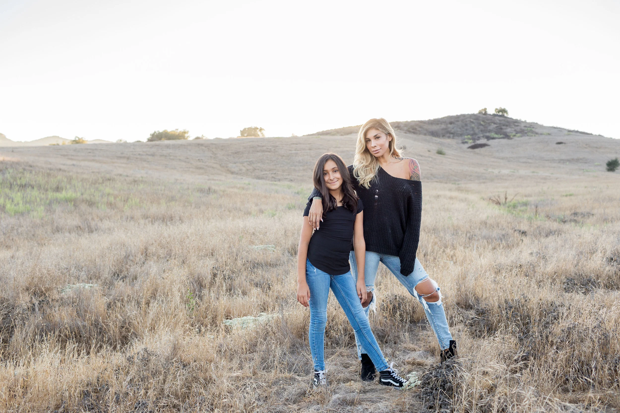 !Mother Daughter Models Coto De Caza Family Mini Photoshoot.jpg