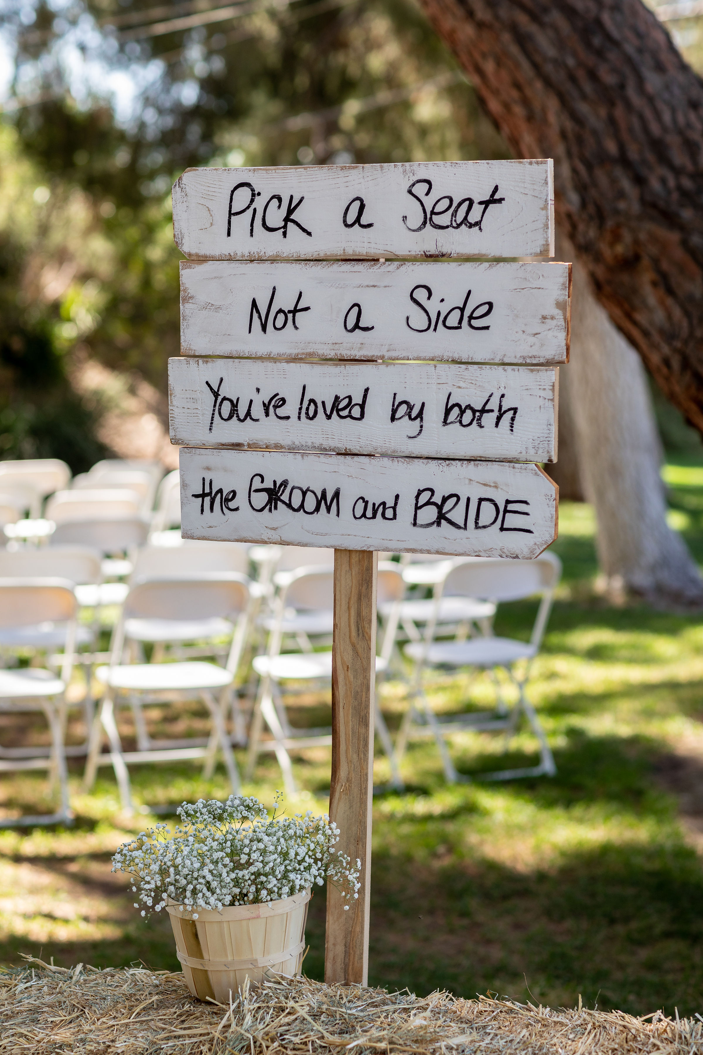 Pick a Seat Not a Side Wedding Signs.jpg