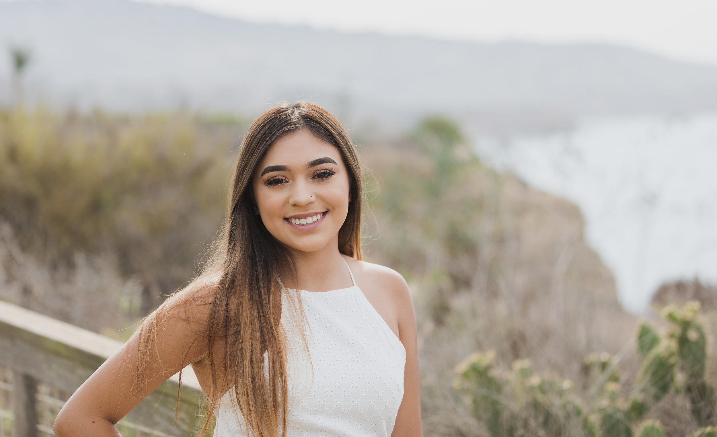 Beautiful beach location in southern california for senior portraits.jpg