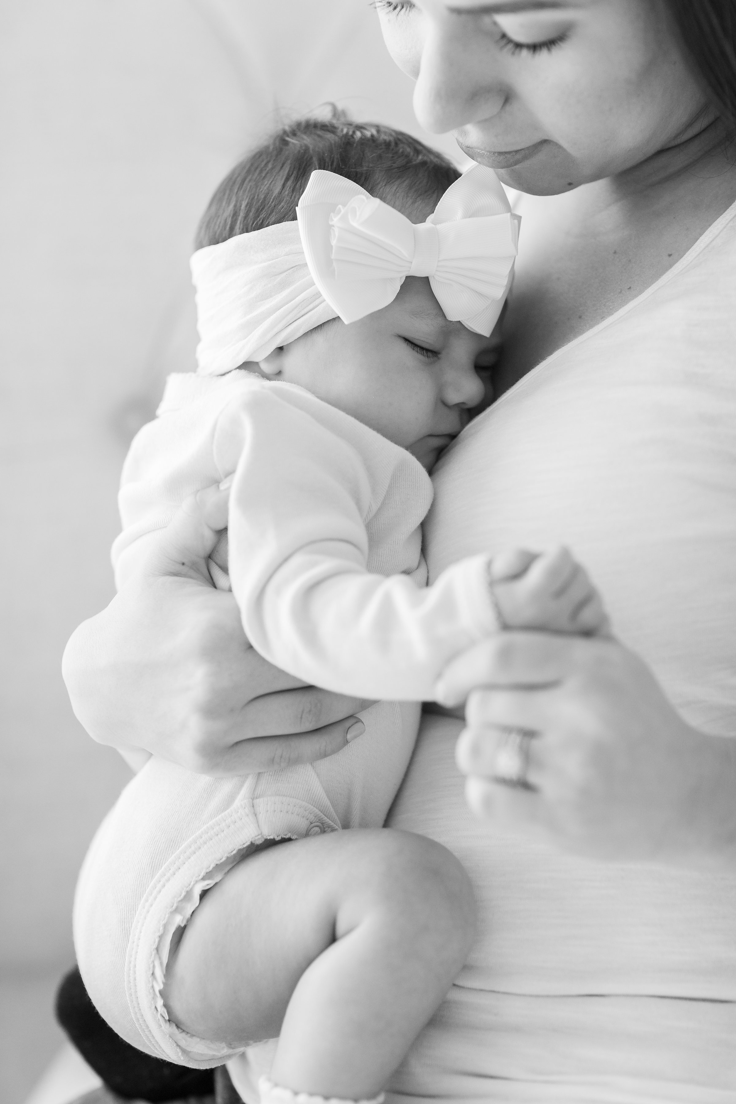 Beautiful B&W Photo of Mommy and Baby.jpg