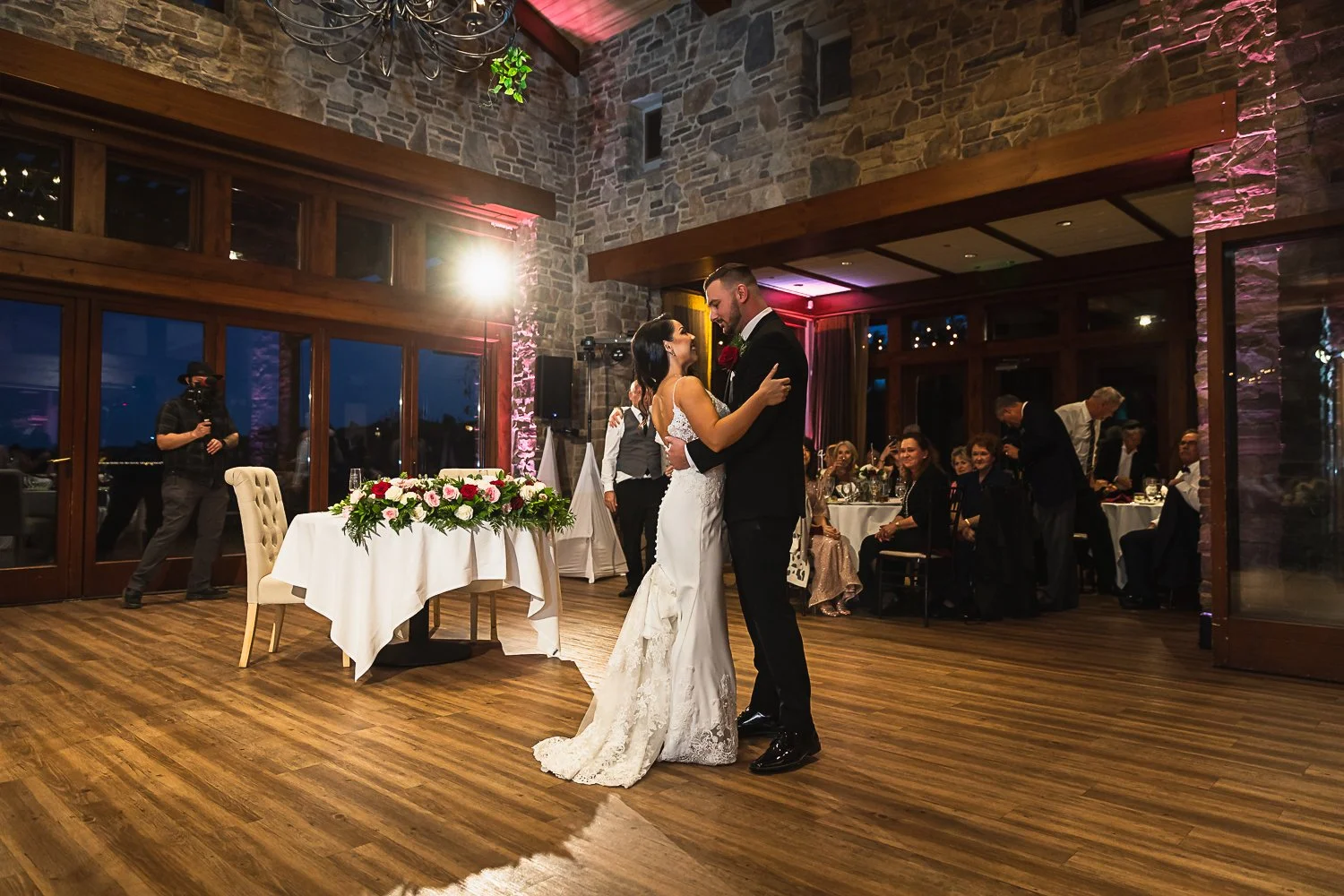 Bride and Groom First Dance