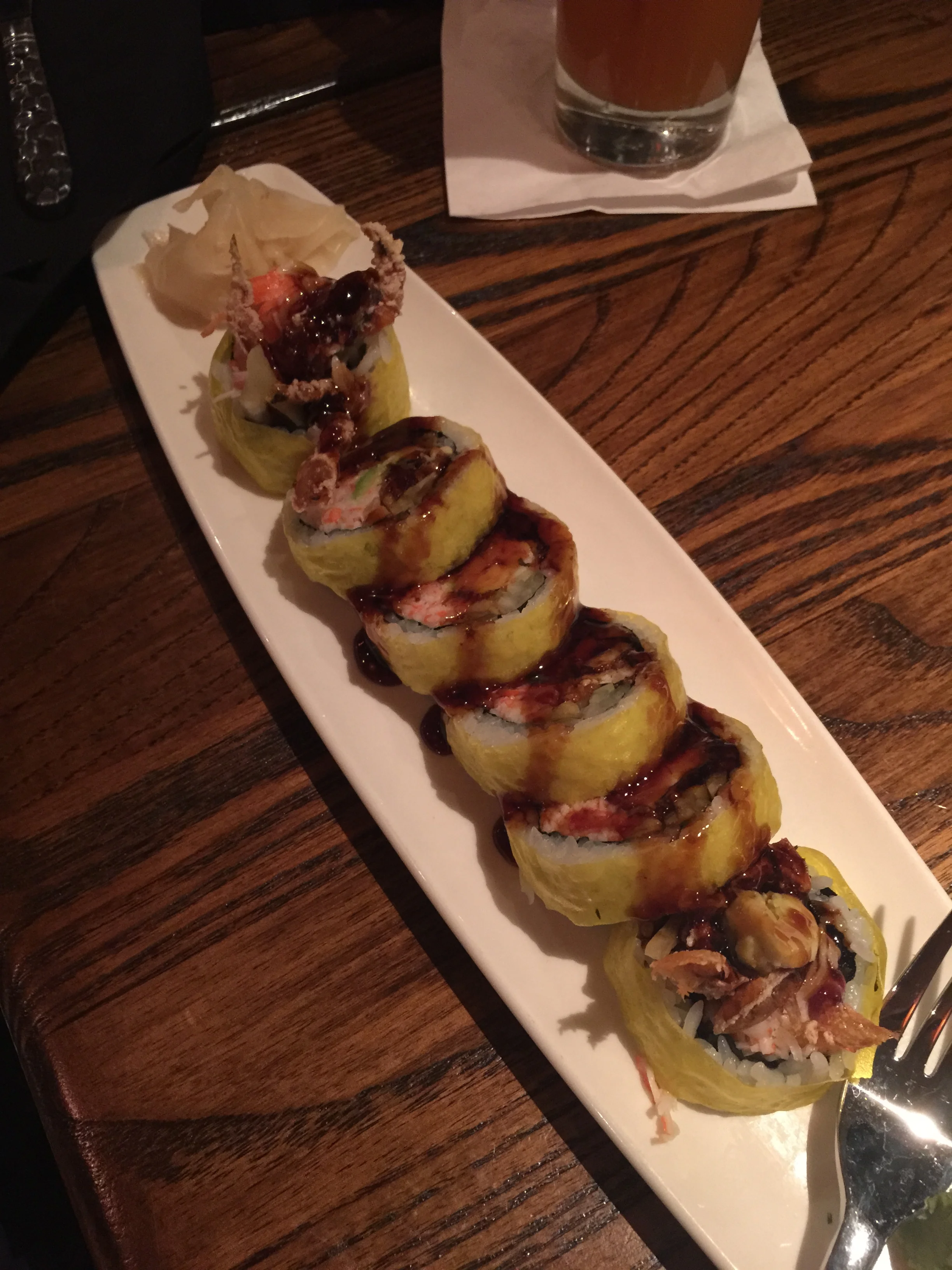 The Dragon Roll&nbsp;
