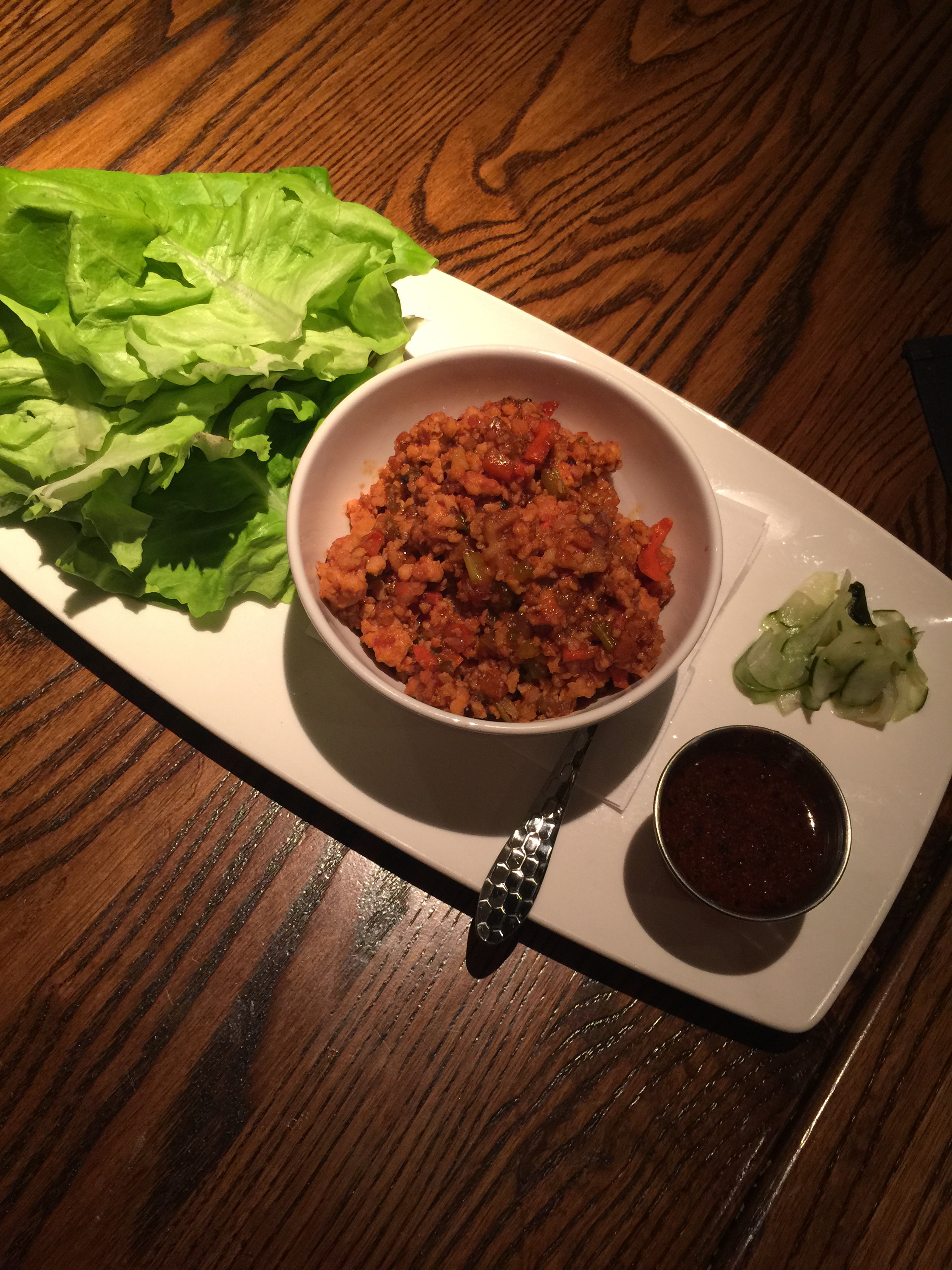 Chicken and Shrimp Lettuce Wraps