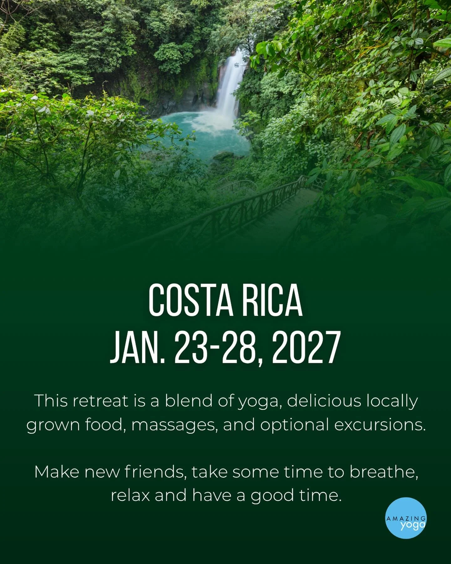 We&rsquo;re going back to Costa Rica🌴
After the magic of our last retreat, we couldn&rsquo;t wait to return... and it&rsquo;s officially happening again. Imagine waking up to the sounds of nature, flowing through daily yoga, nourishing your body wit