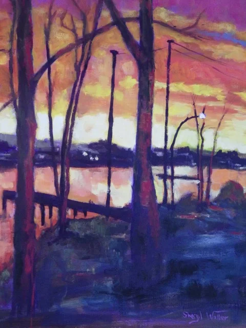 Freedman Fraser Sunset - SOLD