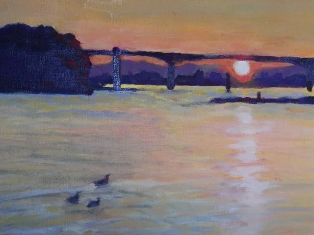 Knight Street Sunset