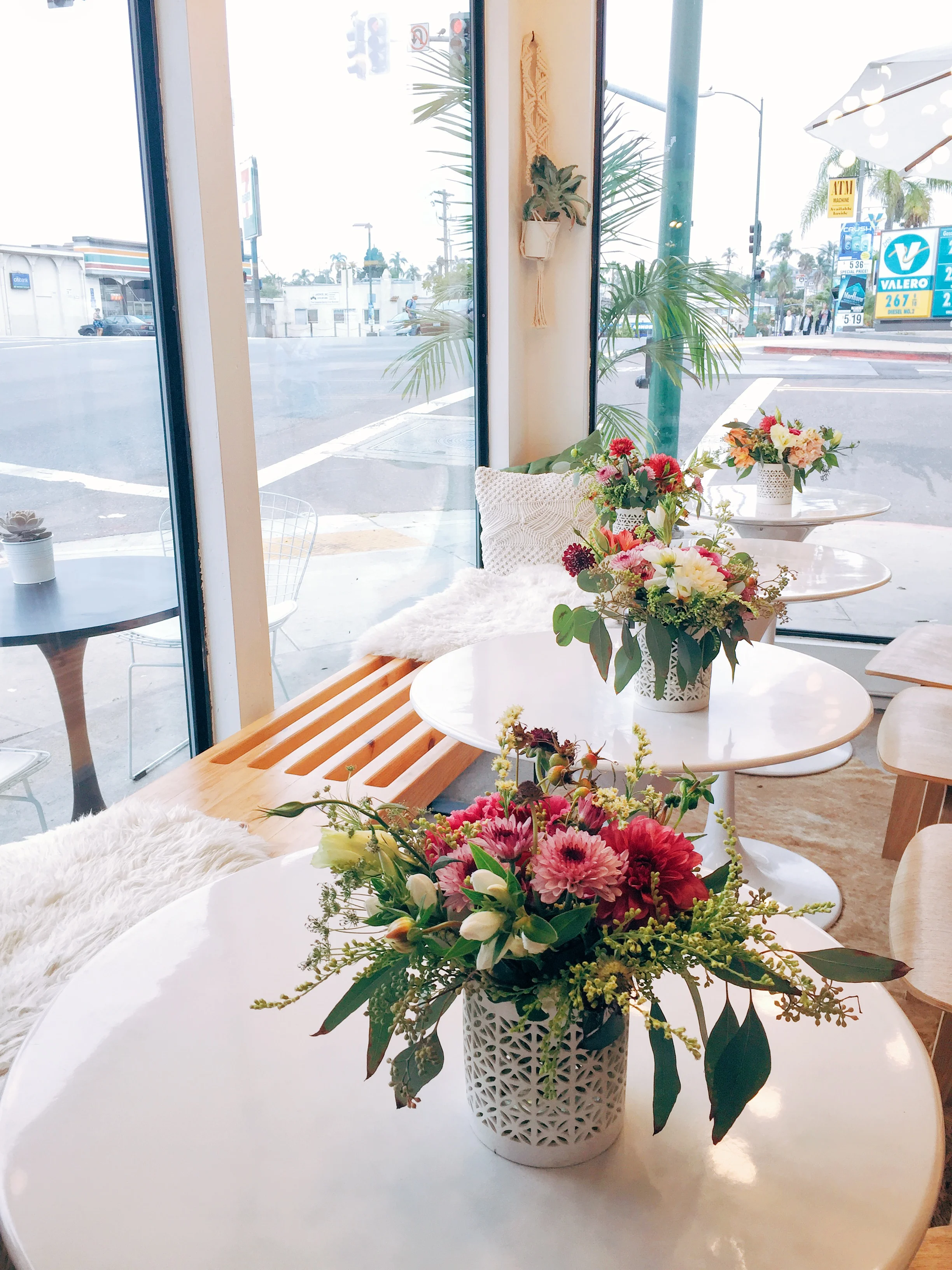 Interior seating at Communal Coffee shop in North Park, San Diego | Places to visit in San Diego