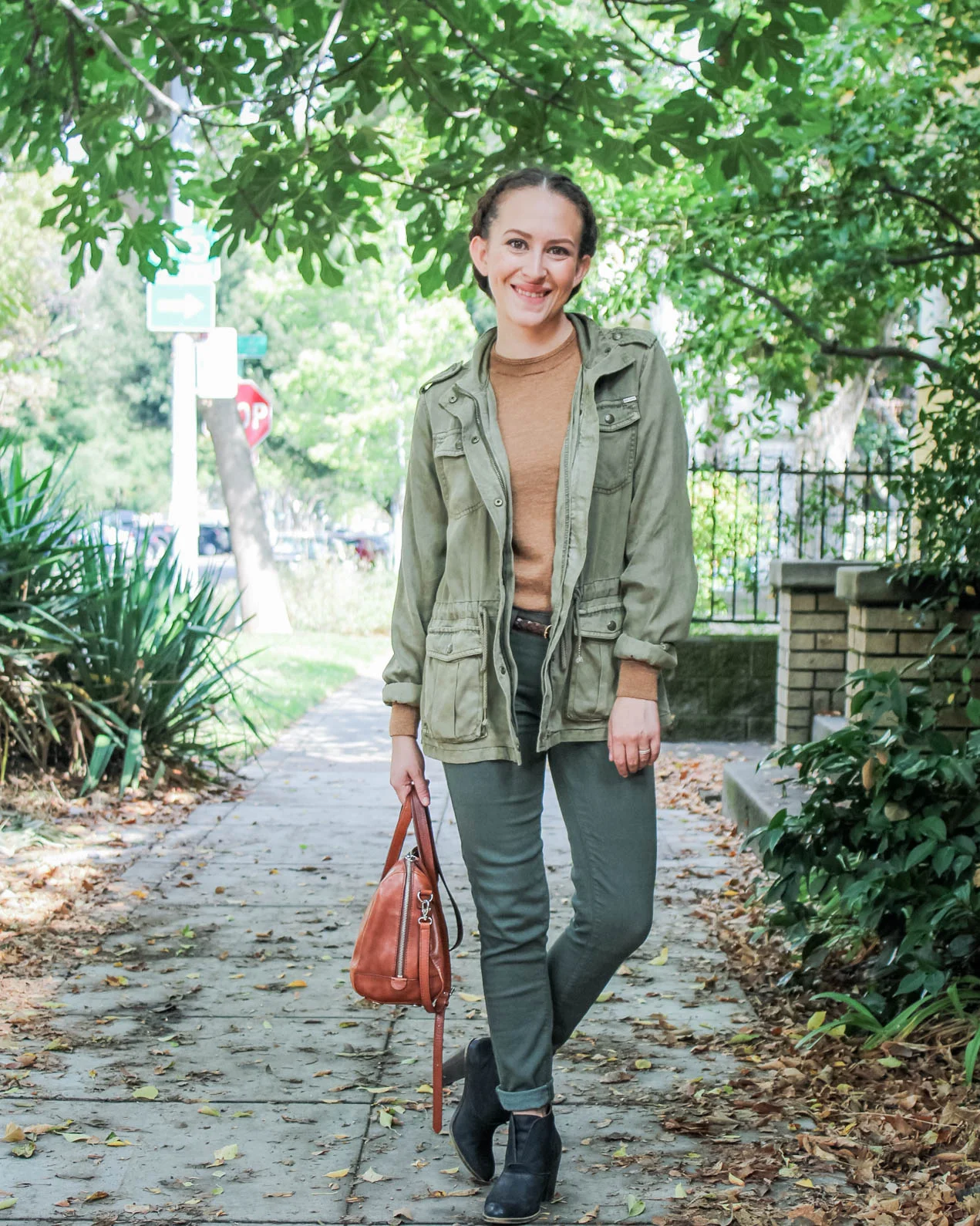 Capsule wardrobe outfit fall 2016 | what to wear to an interview | tintedgreenblog.com