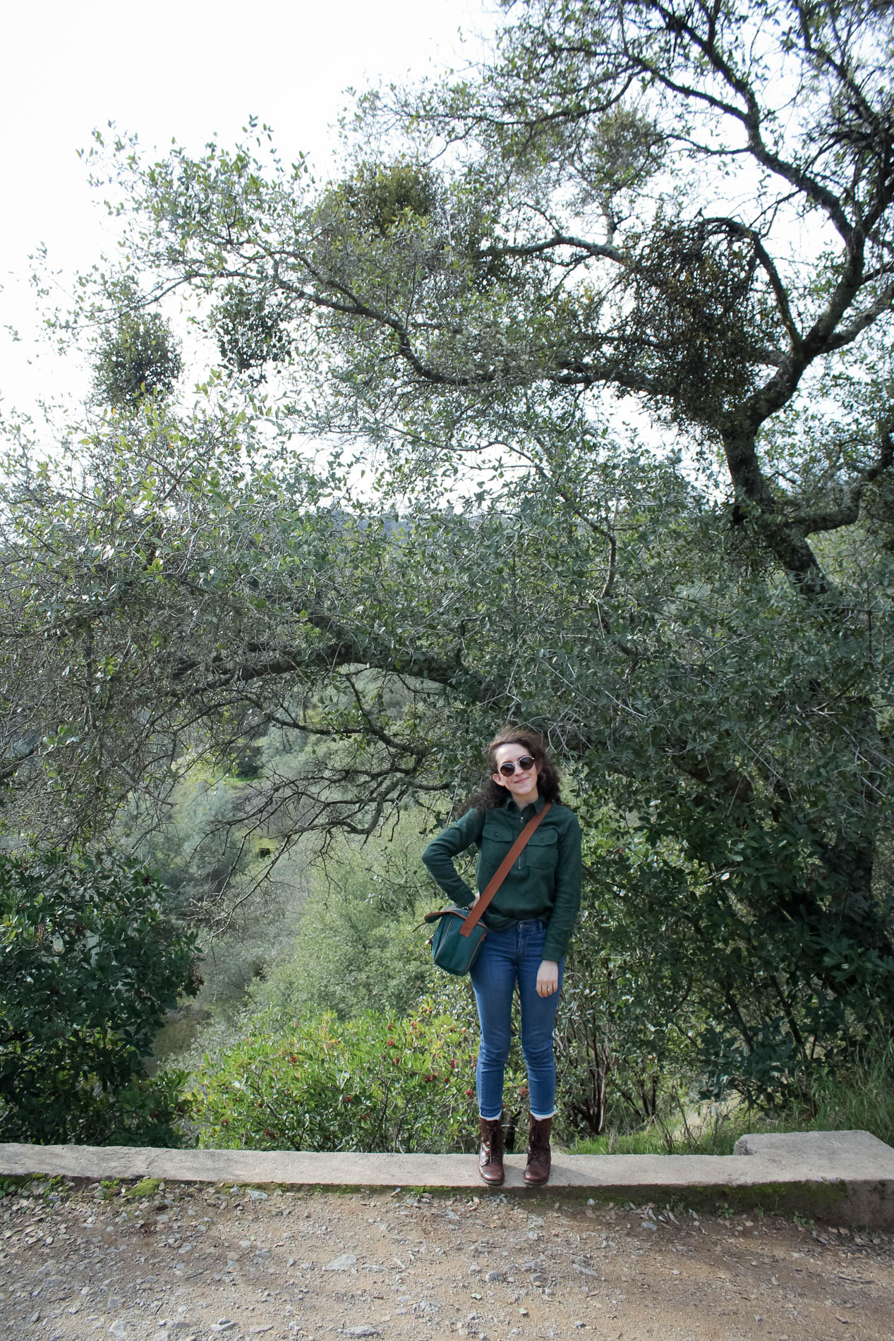 winter capsule wardrobe outfit for hiking