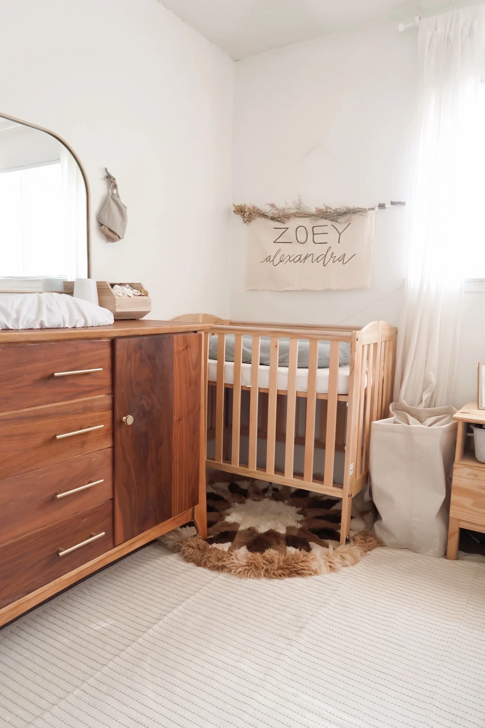 Small Nursery Nook Baby Corner Decor Ideas Mini Crib Nursery Ideas