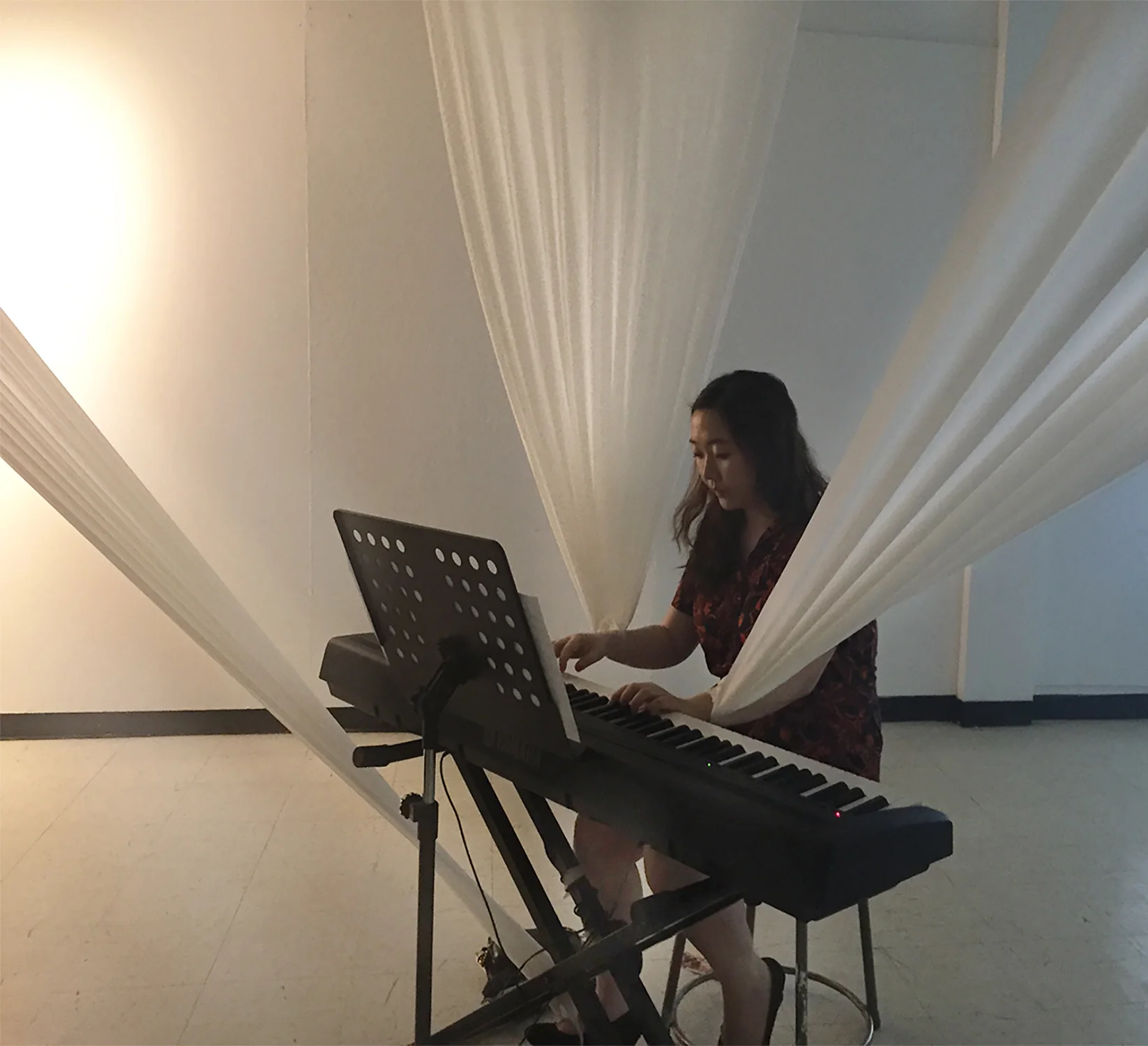 Performed at 25 East Gallery, New York.   